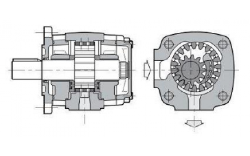 DX-5KL係列齒輪泵的故障維修知識介紹